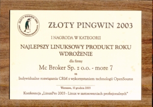 zoty pingwin 2003
